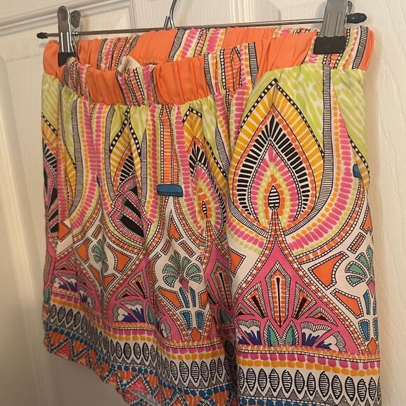 Tyche Pants - Tyche Vibrant Multicolor Women's Shorts